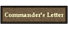 Commander's Letter